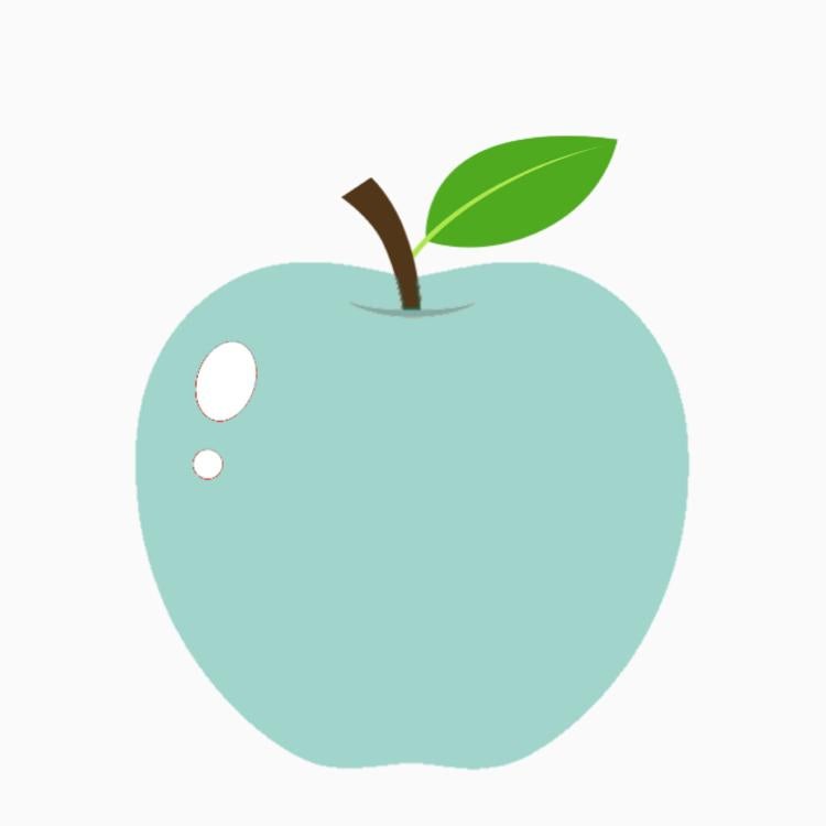 りんごとチョコミント😷