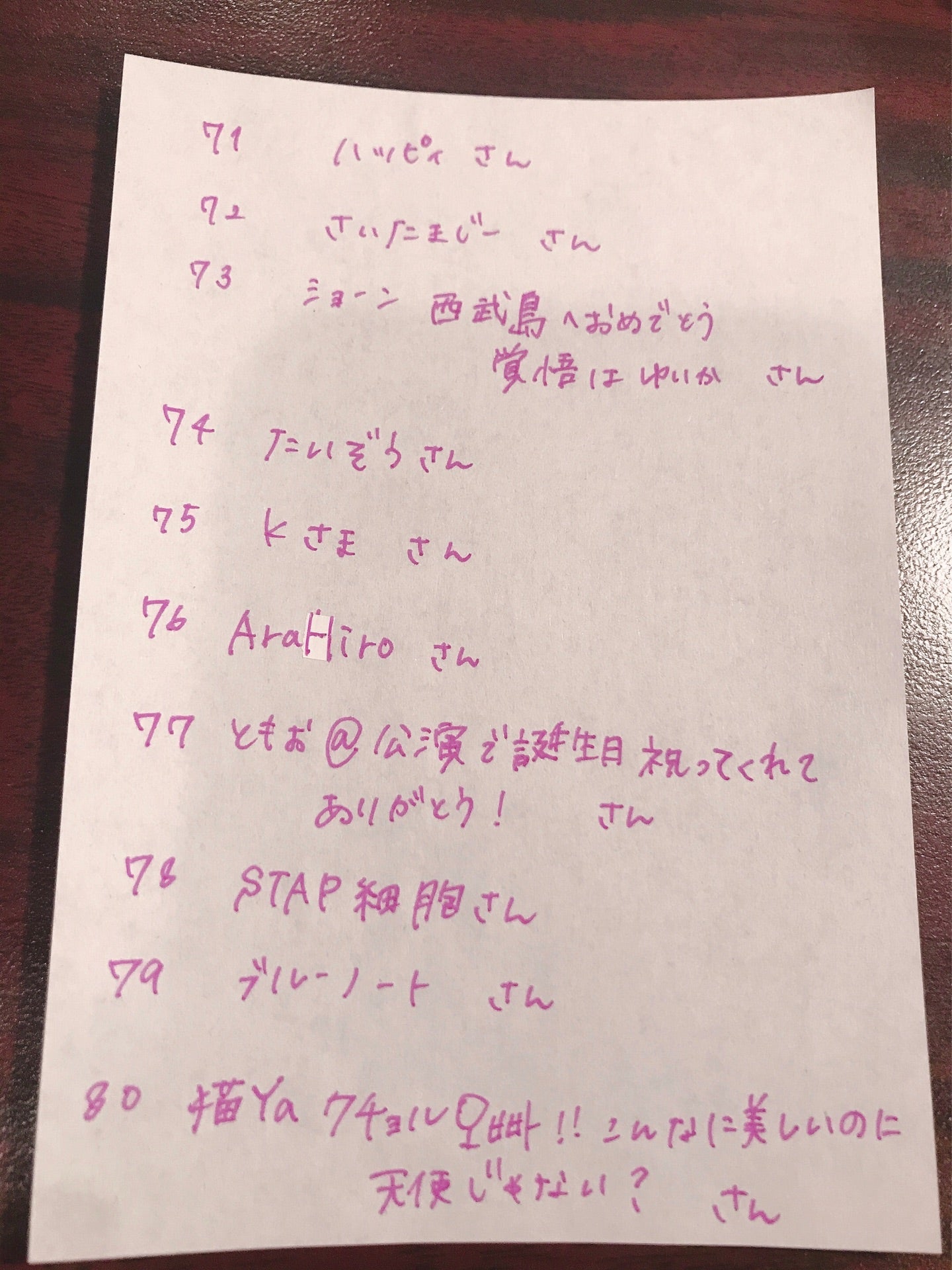 投稿画像