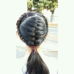 簡単ヘアアレンジ公開🙃