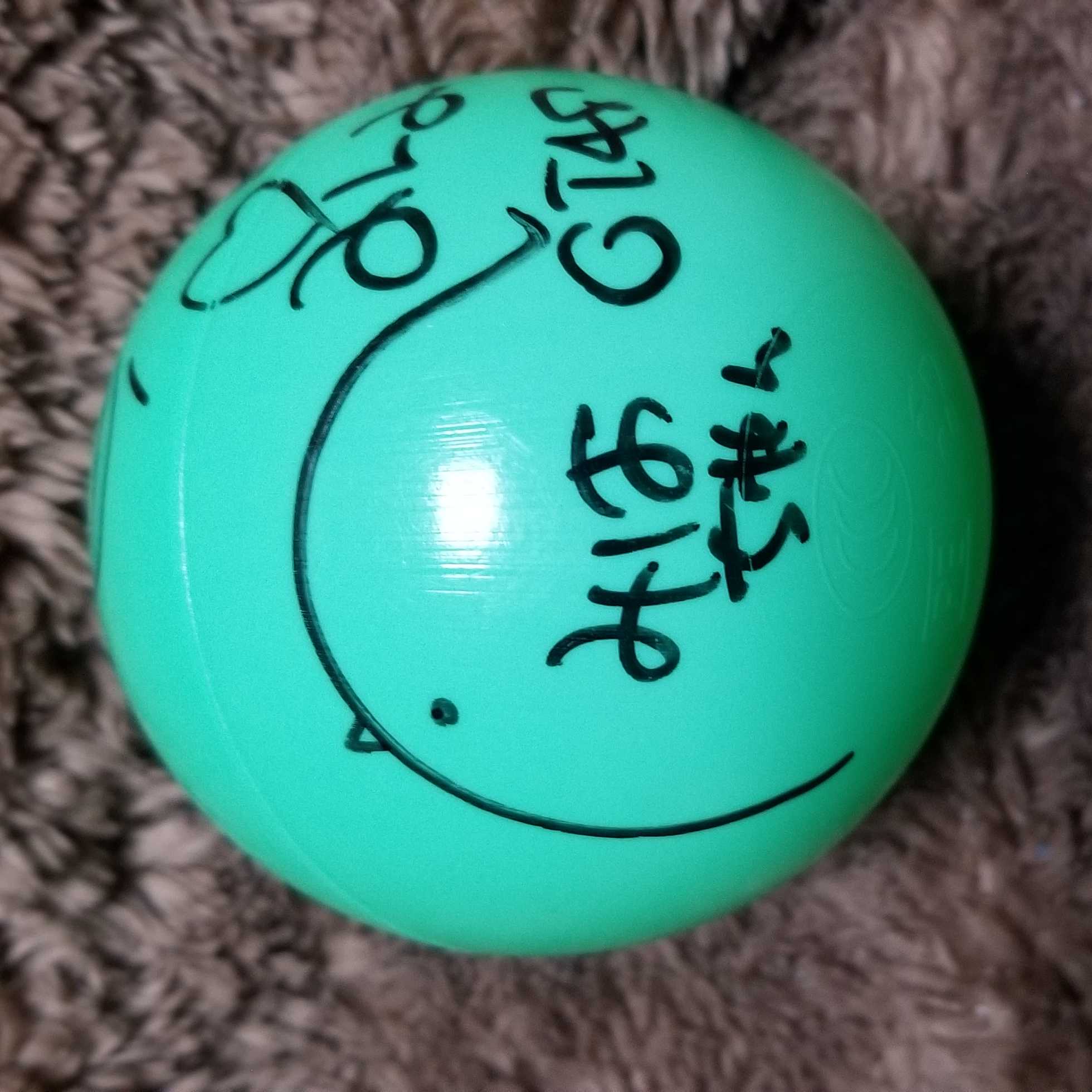 未遥のボール取れた、わぁーい！