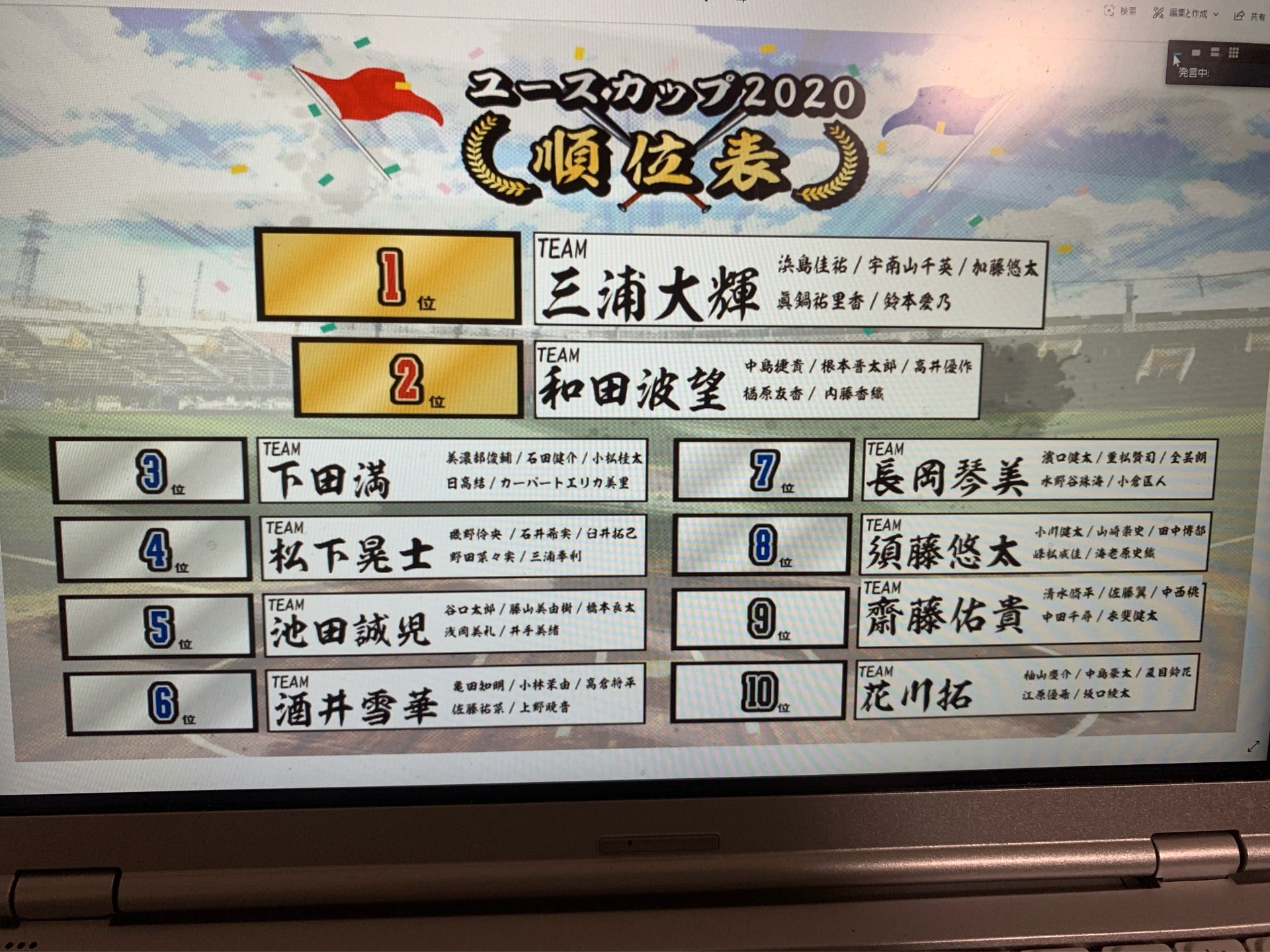 投稿画像
