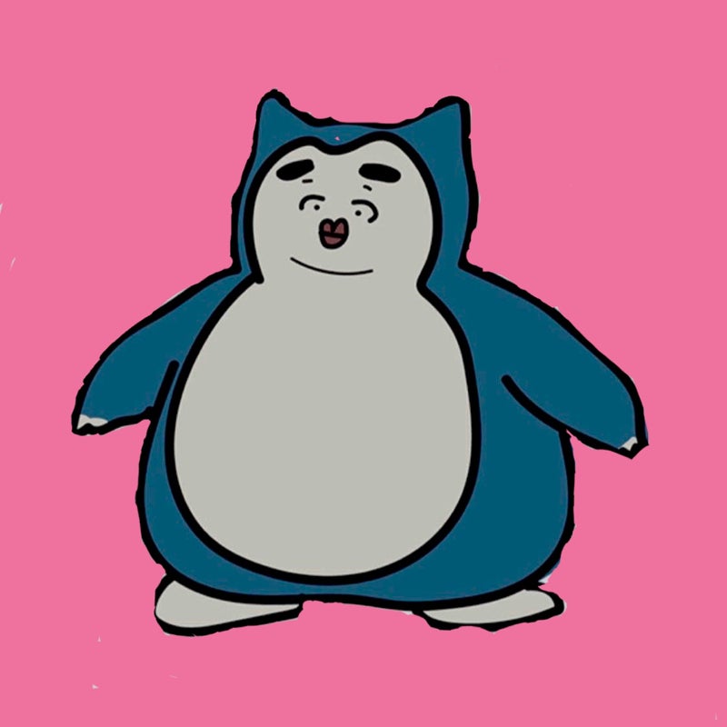 ピンクカビゴン🦑