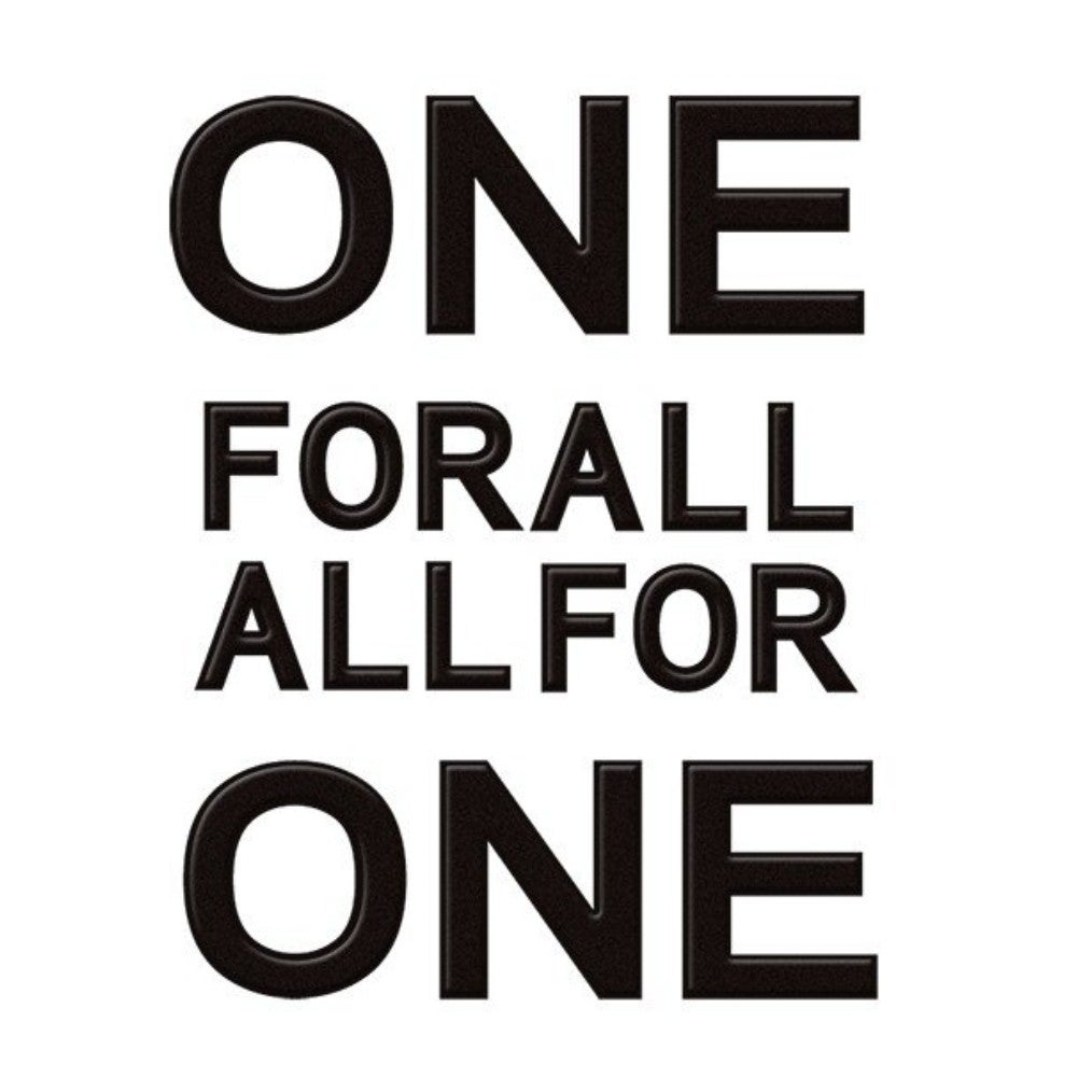 ONE FOR ALL🤝
