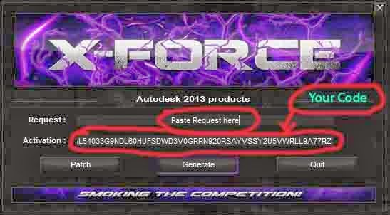 xforce keygen autocad 2013 32 bit for windows 7