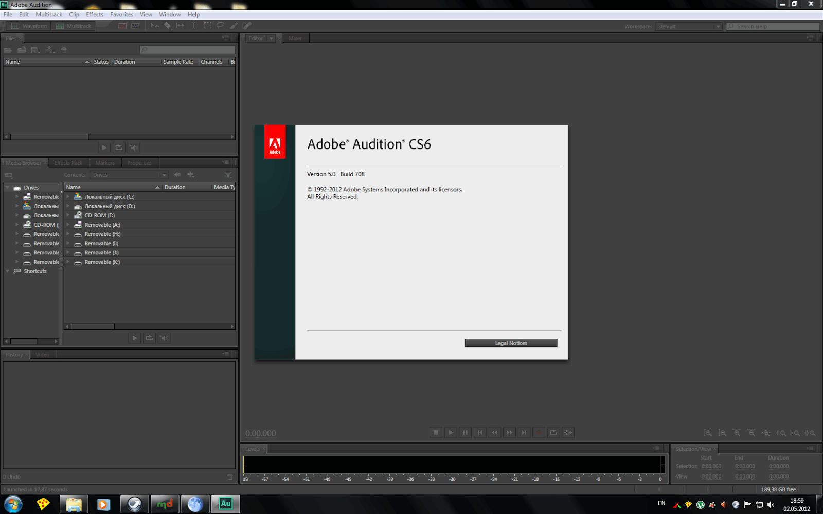 serial number for adobe audition cs6