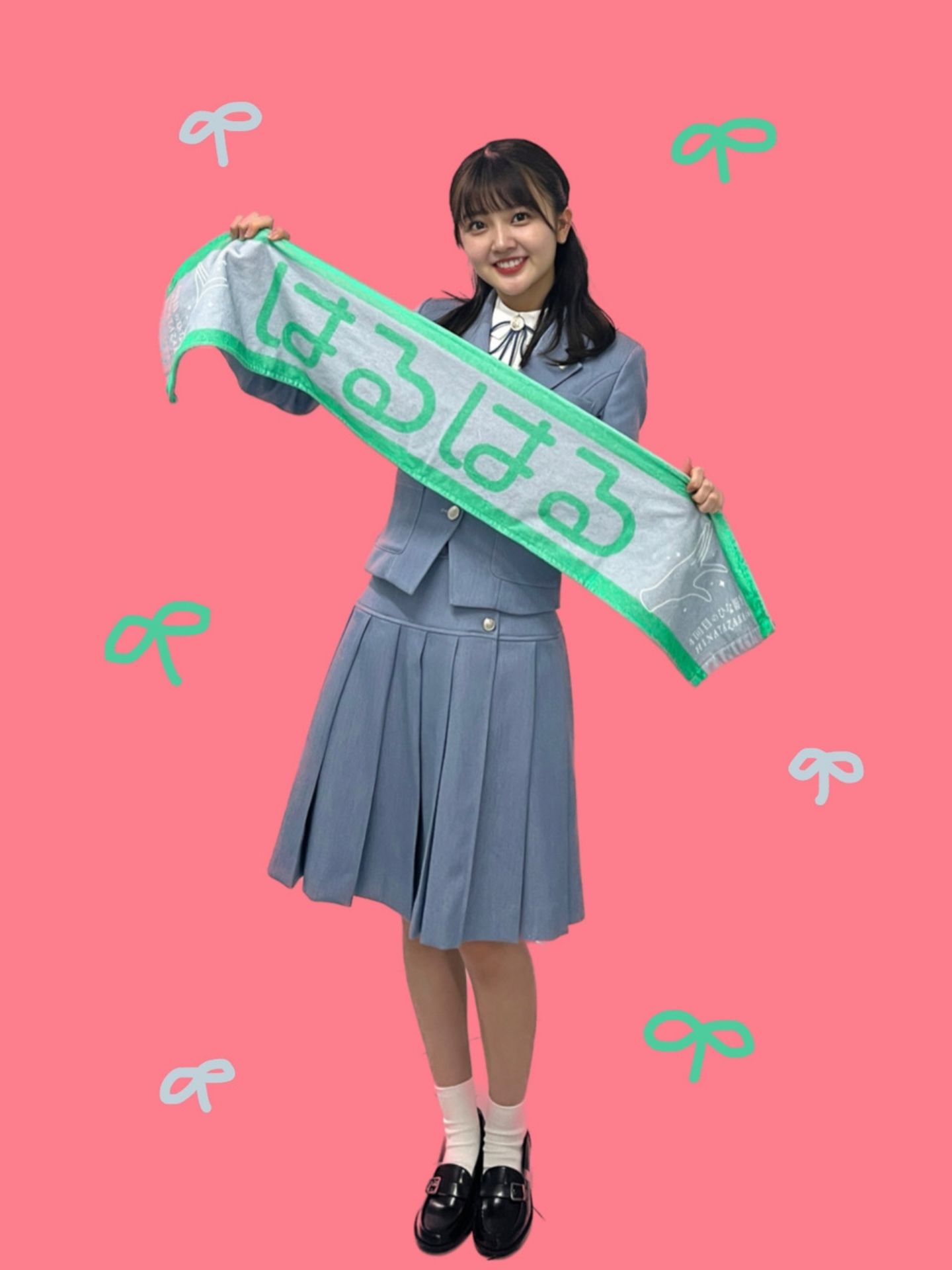 日向坂46 山下葉留花 直筆サイン入り生写真