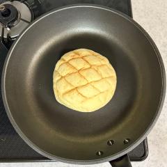 メロンパンの炒め物