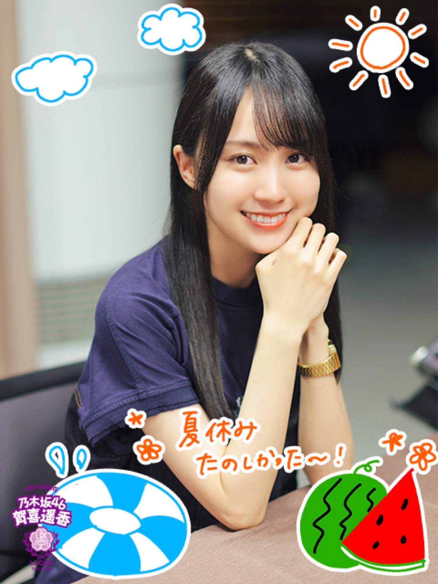 乃木坂46 深川麻衣ICカードステッカー